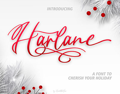 Free Harlane Script Font