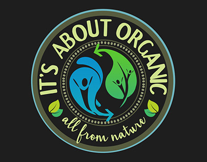 Logo Design for 'It's About Organic'