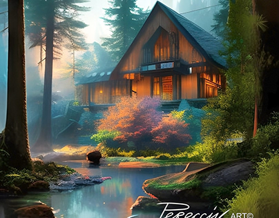 House in the forest - 202309173.