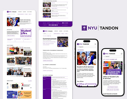 NYU Tandon school of Engineering l Web Redesign