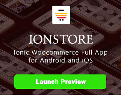 Ionstore - Ionic Premium WooCommerce Full Android & iOS
