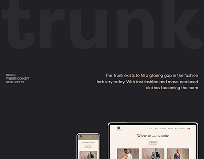 Trunk - Website Design