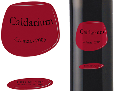 Etiquetas de vino "Caldarium" (Ribera del Duero)