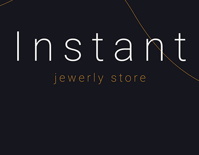 "Instance" online jewelry store | Study project