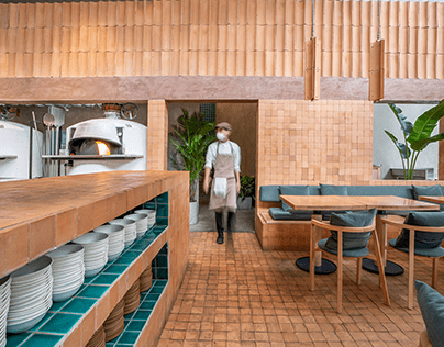 PIZZA 4P’s IPH Ha Noi by KKA and Partners – studio DIG