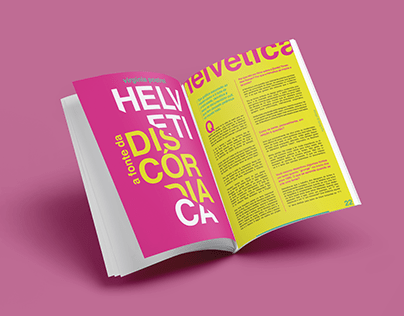 "Helvetica: a Fonte da Discórdia" | Projeto Editorial