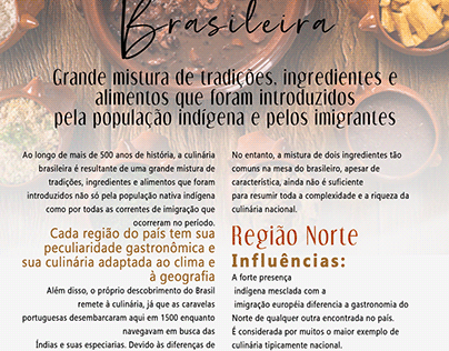 Project thumbnail - Revista Gastronômica: Brasilidade