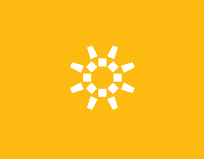 Enger Energia Solar e Engenharia (Logo Sun + Gear)