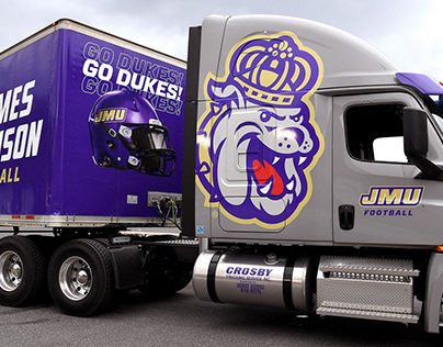 JMU Football Equipment Truck