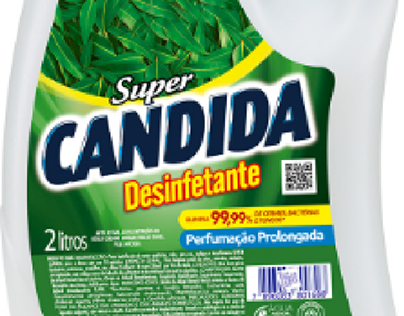 SUPER CANDIDA PERFUMADO
Novas Embalagens