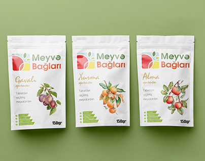"Meyve baglari" packaging design