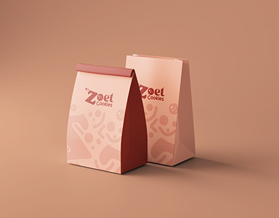 Zoet cookies branding and packaging