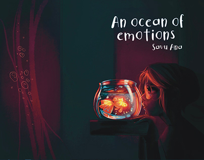 An ocean of emotions comic book