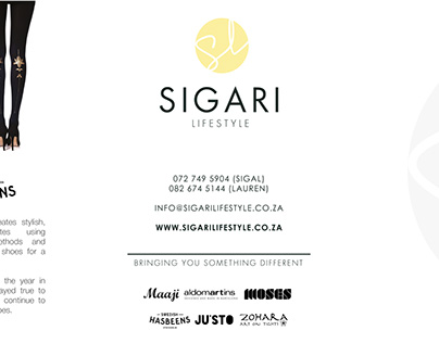 Sigari Lifestyle brochure