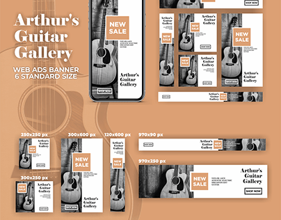 Guitar gallery google ads
