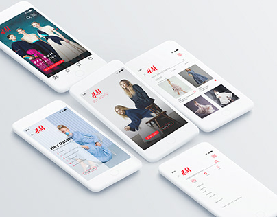 H&M mobile application redesign