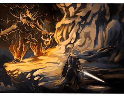 Silmarillion/Glorfindel and the Balrog