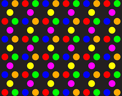 Simple Pattern: Rainbow Dot