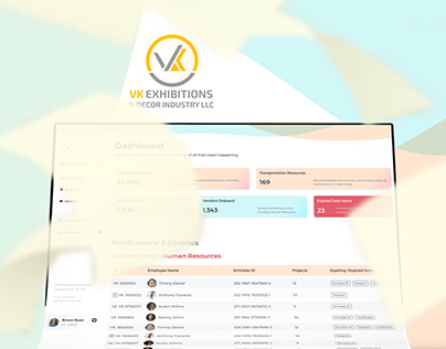 ERP for VK Exhibitions