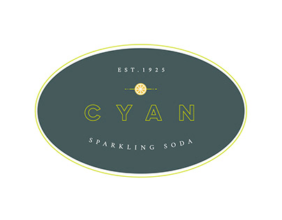 Cyan Soda Brand