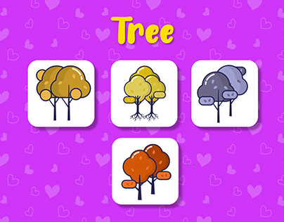 Tree Icon Beautiful