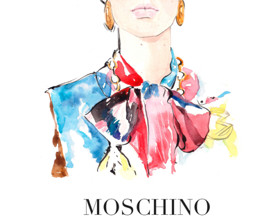 Illustration #Moschino