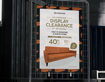 SIGNATURE - Display Clearance Campaign