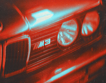 BMW E30 M3 Poster