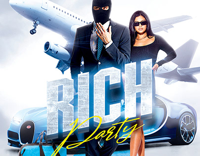 Rich Party Flyer Template (PSD)