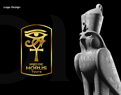 logo design (hijo de horus tours)