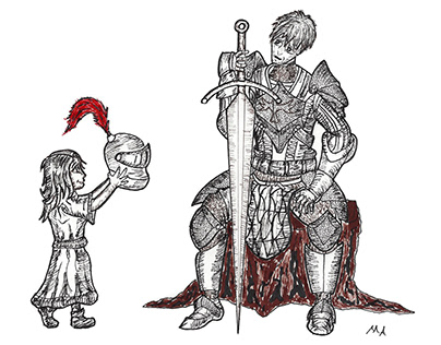 Knight and Child