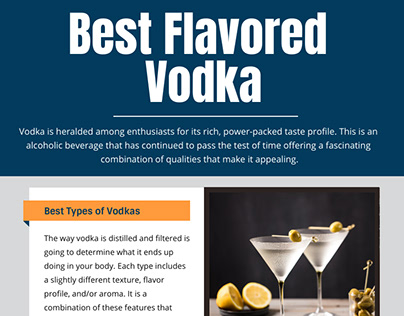 Best Flavored Vodka