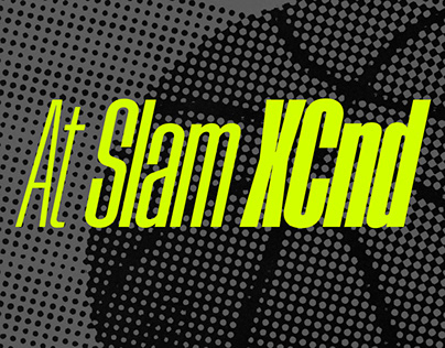 At Slam XCnd font
