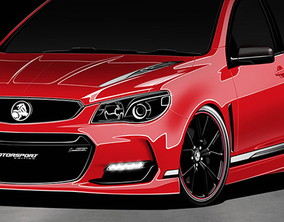 Brochure Artwork - VF Commodore Limited Edition models