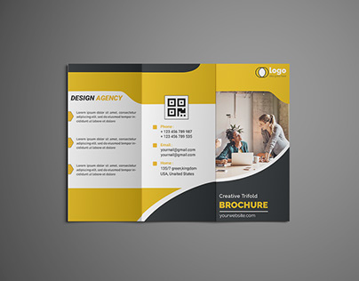 creative trifold brochure design