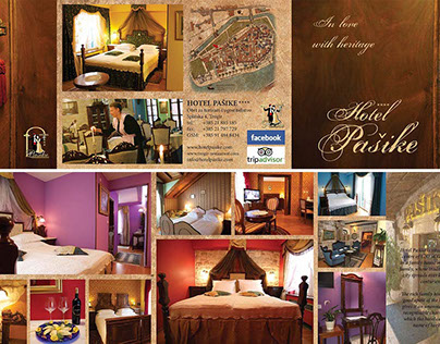 Boutique hotel and restaurant catalogs