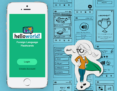 Mobile App for Learning a Foreign Language