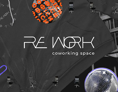 Identity for coworking space "Re Work"