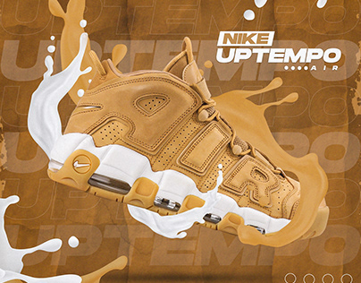 Illustration 3D Nike Uptempo