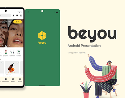 Android Presentation - beyou (Skin and hair care App)