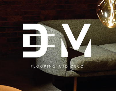 DM Flooring&Deco: Branding and Editorial Design