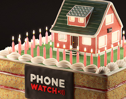 PhoneWatch Cake