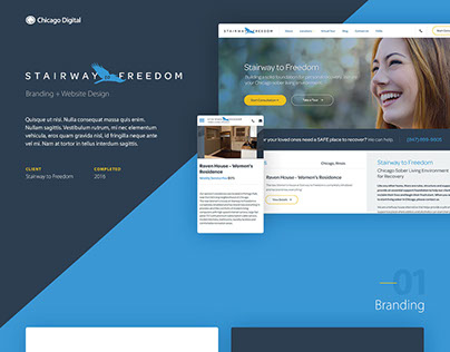 Stairway to Freedom - Website Design