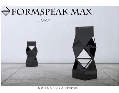FormSpeak 3rd year Individual Project