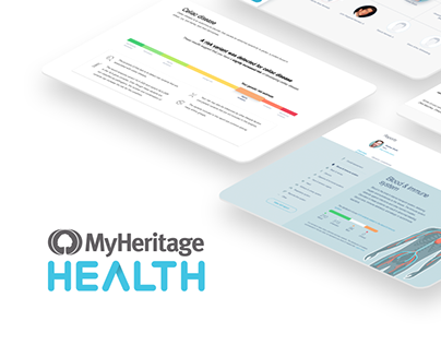 MyHeritage HEALTH - Brand / Kit / UX / UI