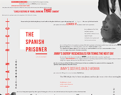 Visual Timeline | The Spanish Prisoner