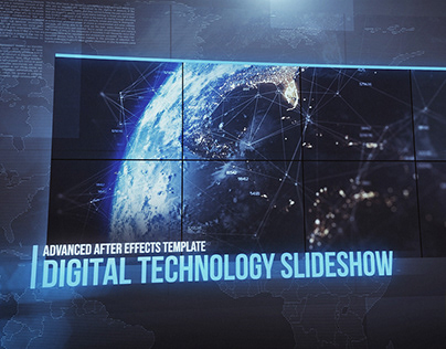 Digital Technology Slideshow Template
