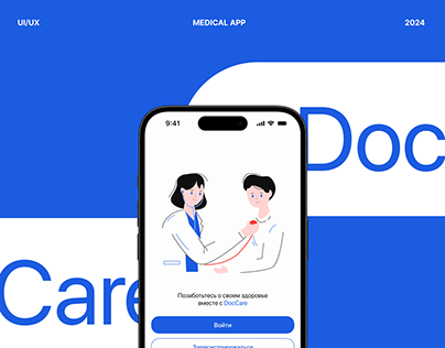 DocCare-Medical App UI/UX