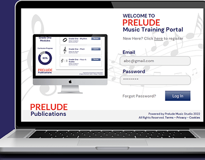Music Training Portal Project