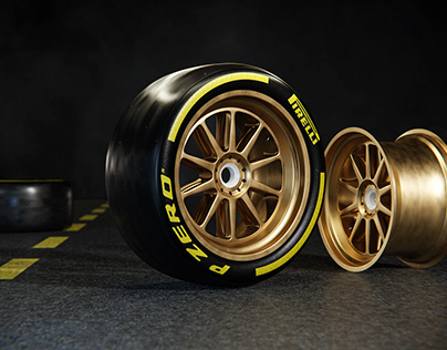 Formula 1 Pirelli wheel & tire